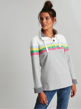 Joules Women's Saunton Funnel Neck Sweatshirt
